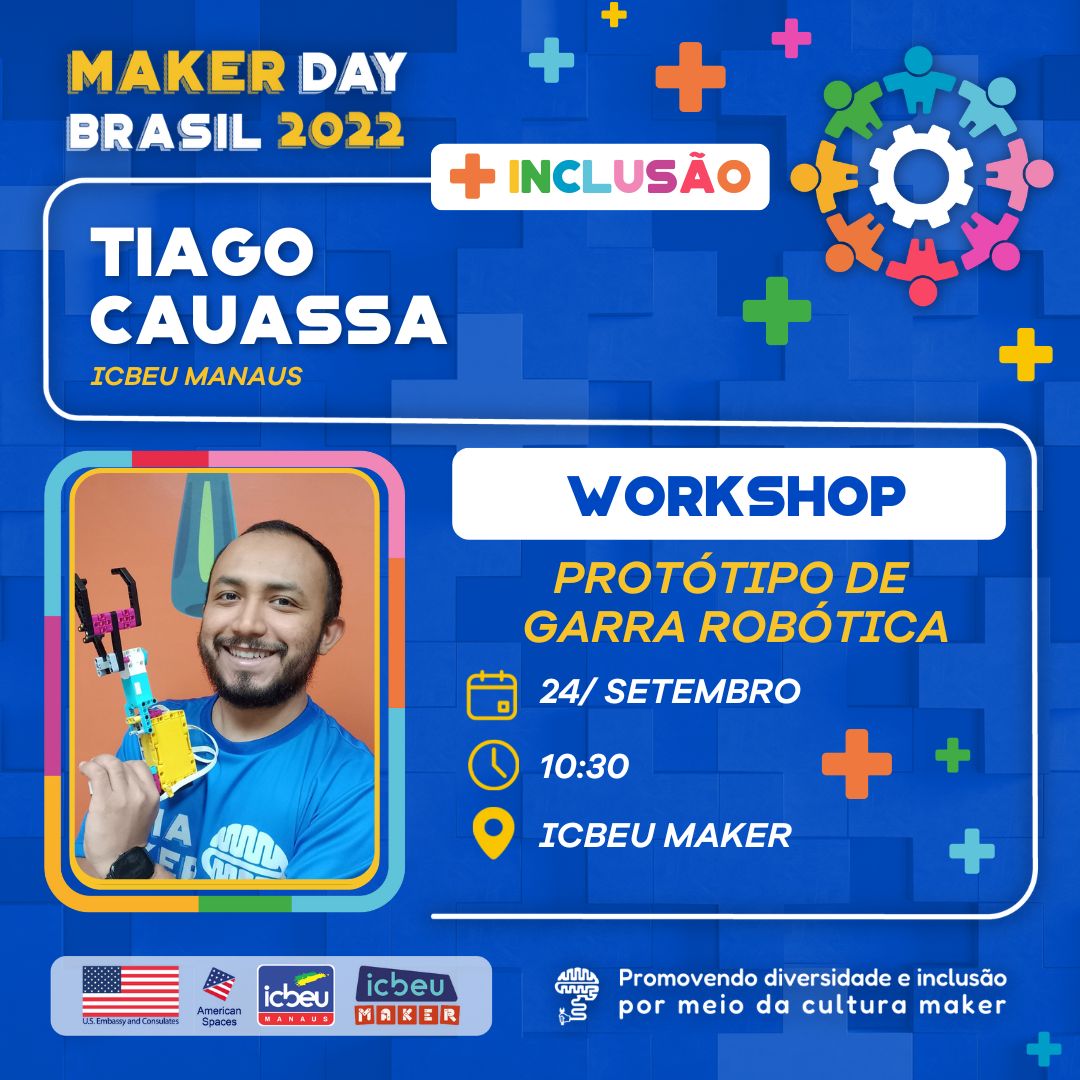 Participe do Maker Day Brasil 2023! – ICBEU Manaus – Escola de Inglês
